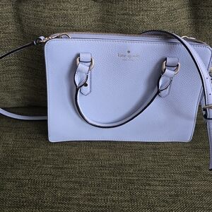 Kate Spade Light Blue Leather Shoulder Bag